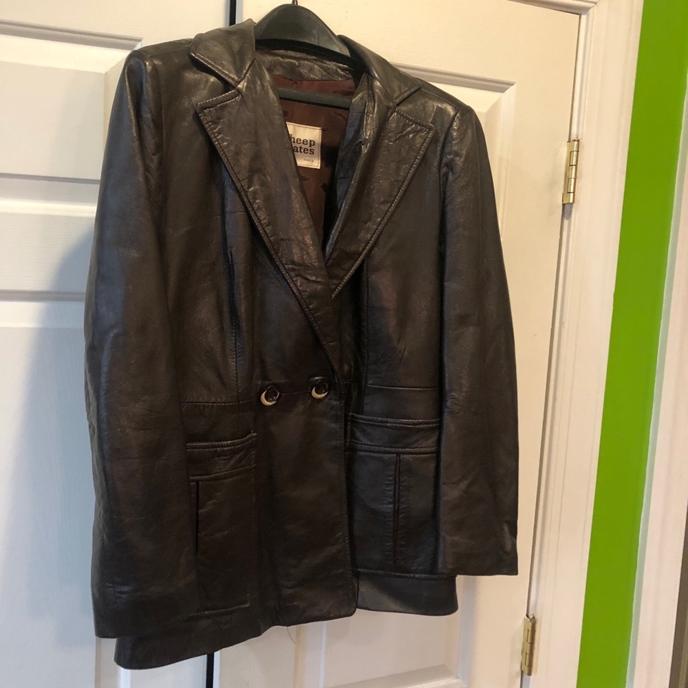 Leather jacket